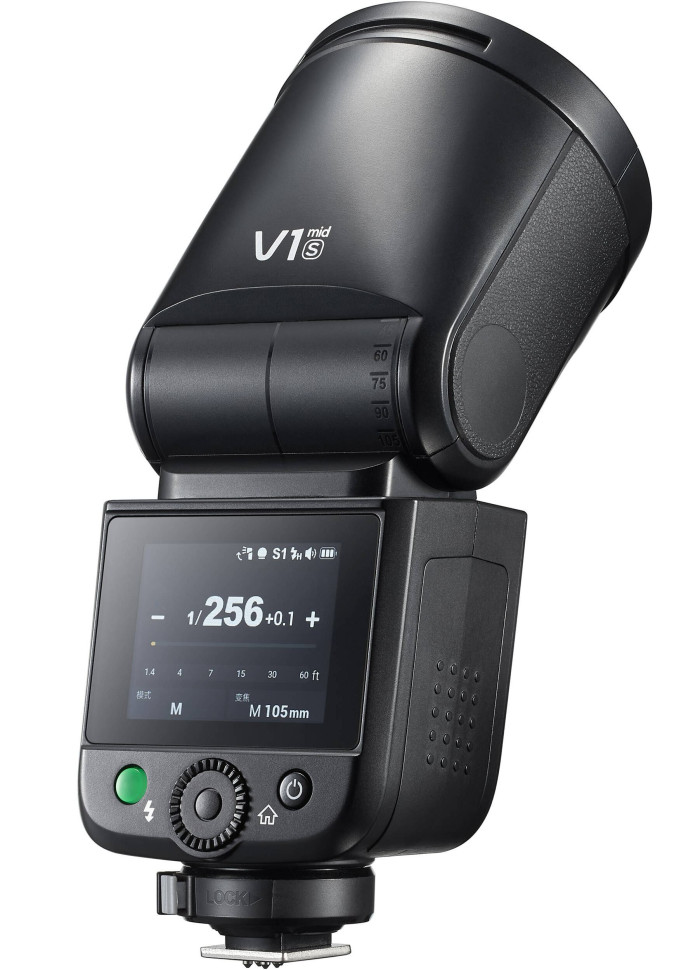 Вспышка накамерная Godox V1mid S TTL с круглой головкой для Sony