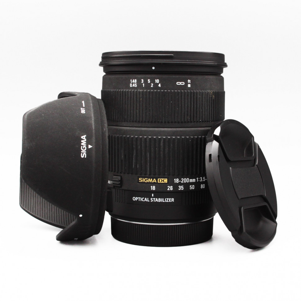 Sigma 18-200 3,5-6,3 DC OS Canon (сост. 5)