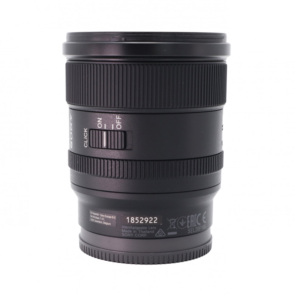 Sony FE 20mm F/1,8 G (Like new)