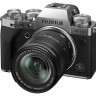 Беззеркальный фотоаппарат Fujifilm X-T4 Kit 18-55mm, серебристый