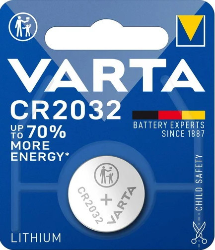 Батарейка VARTA CR2032, 3V