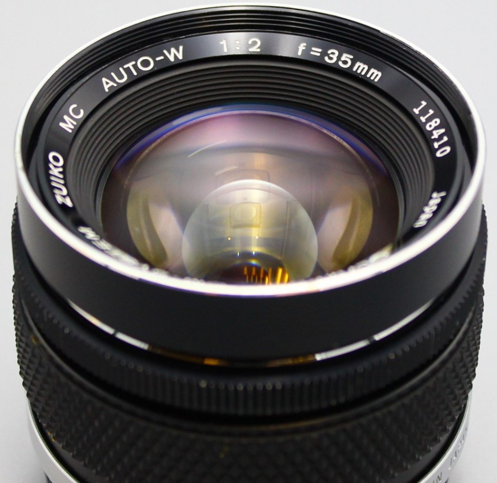 Olympus Om-System Zuiko Auto-W MC 35mm f/2 (состояние 5)