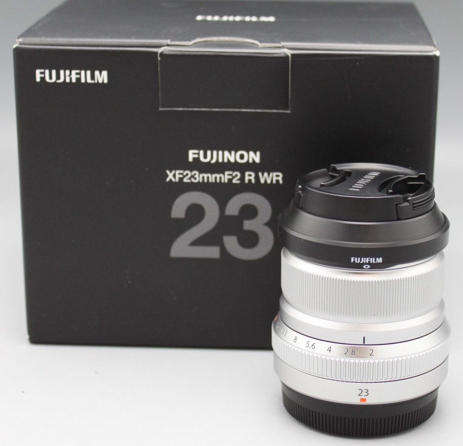 Fujifilm XF 23mm f/2 R WR silver (like new)