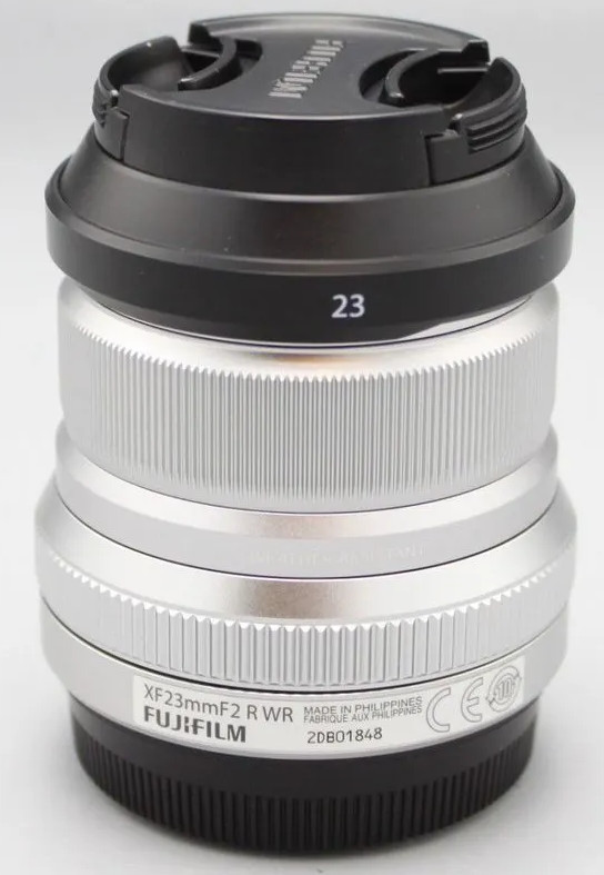 Fujifilm XF 23mm f/2 R WR silver (like new)
