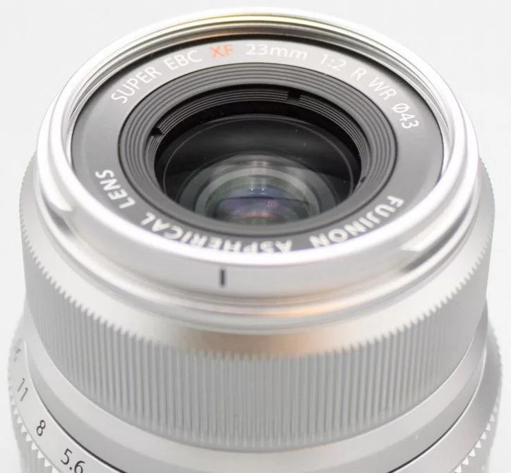 Fujifilm XF 23mm f/2 R WR silver (like new)