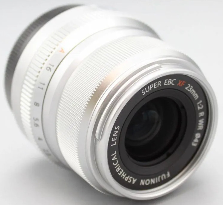 Fujifilm XF 23mm f/2 R WR silver (like new)