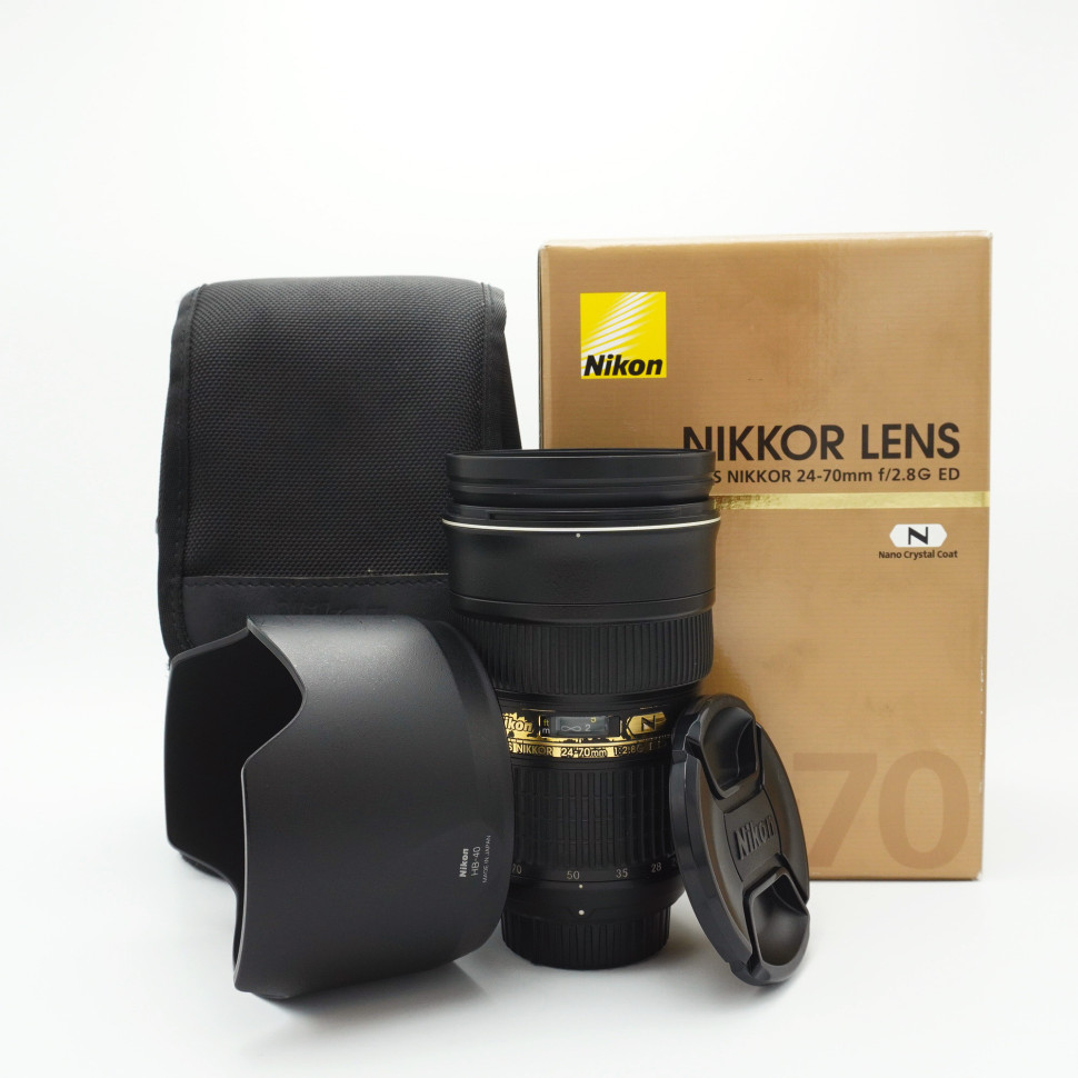 Nikon AF-S 24-70mm f/2.8G ED  (состояние 4)