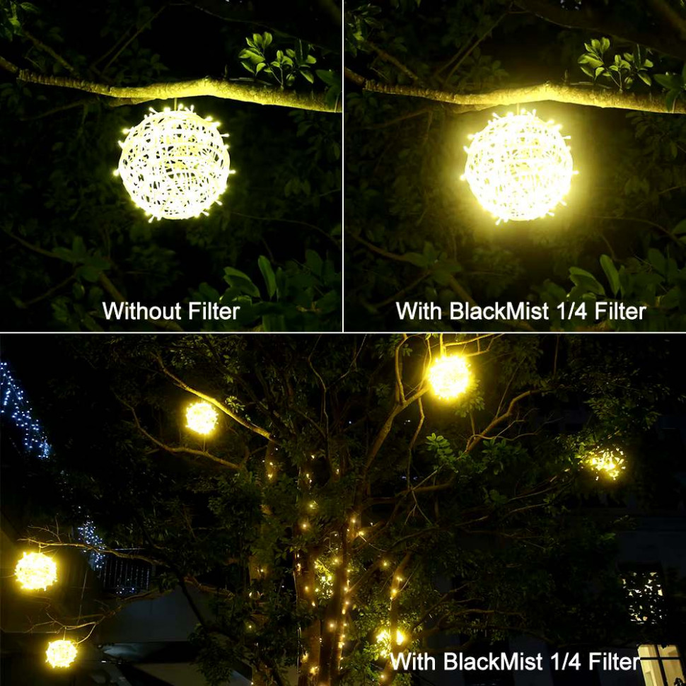 Светофильтр WALKING WAY BLACK MIST 1/4 67mm