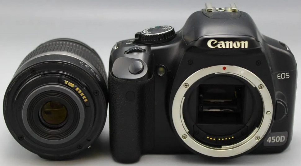 Canon EOS 450D kit 18-55 IS(17000 кадров)