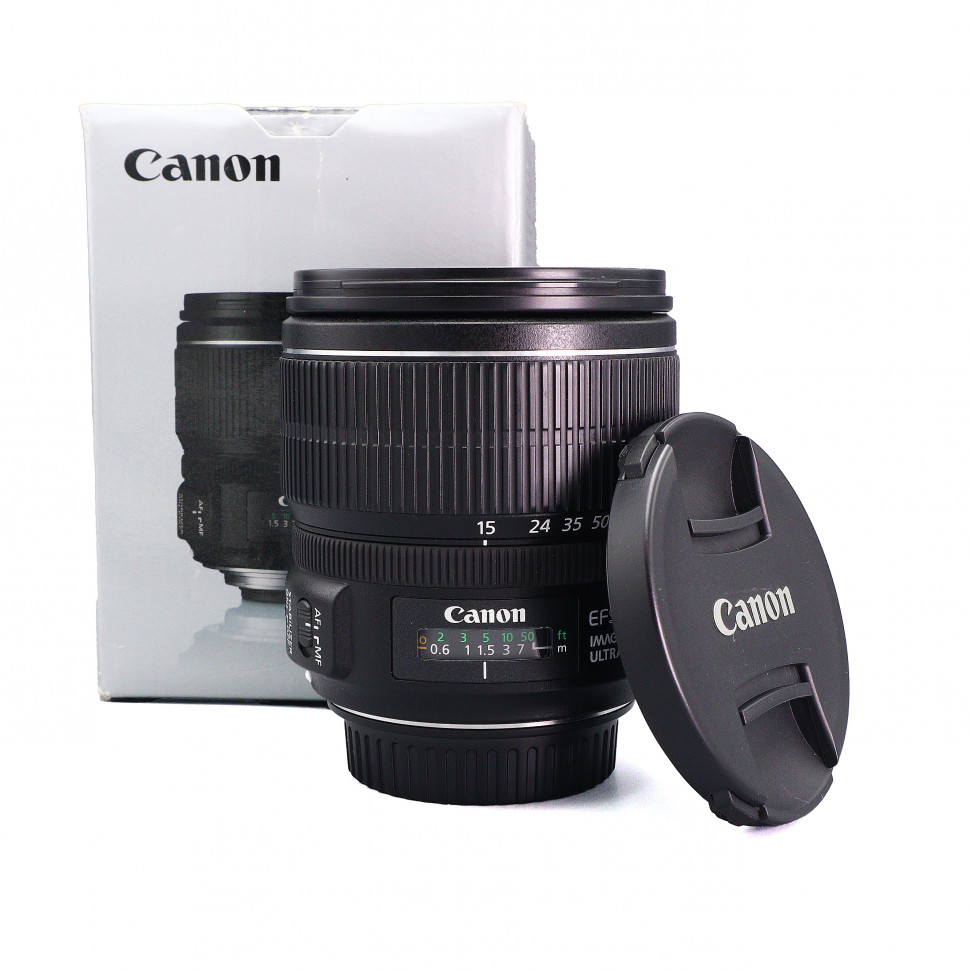 Canon EF-S 15-85mm f/3.5-5.6 IS USM (сост. 5-)