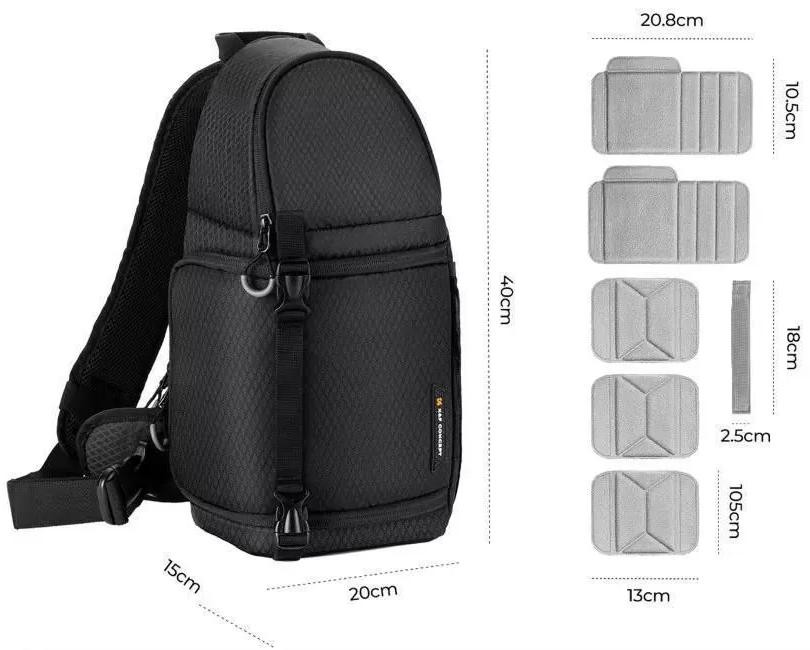 Сумка K&F Concept Beta Messenger 10L