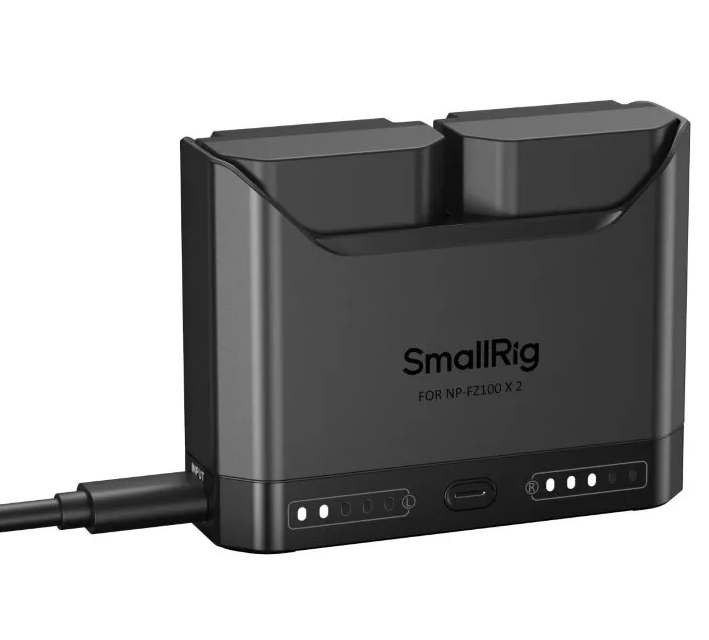 2 аккумулятора NP-FZ100 + зарядное устройство SmallRig 5483 Turbo Charging Kit