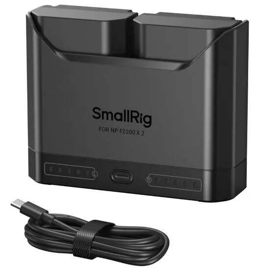 2 аккумулятора NP-FZ100 + зарядное устройство SmallRig 5483 Turbo Charging Kit