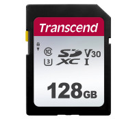Карта памяти SDXC 128GB Transcend  UHS-I Class U1 V10