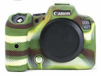 Cиликоновый чехол для Canon EOS R6  камуфляжный