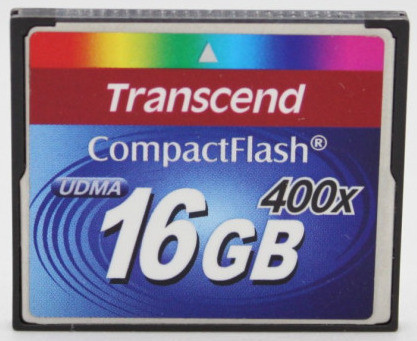 Transcend CF16GB 400X (like new)