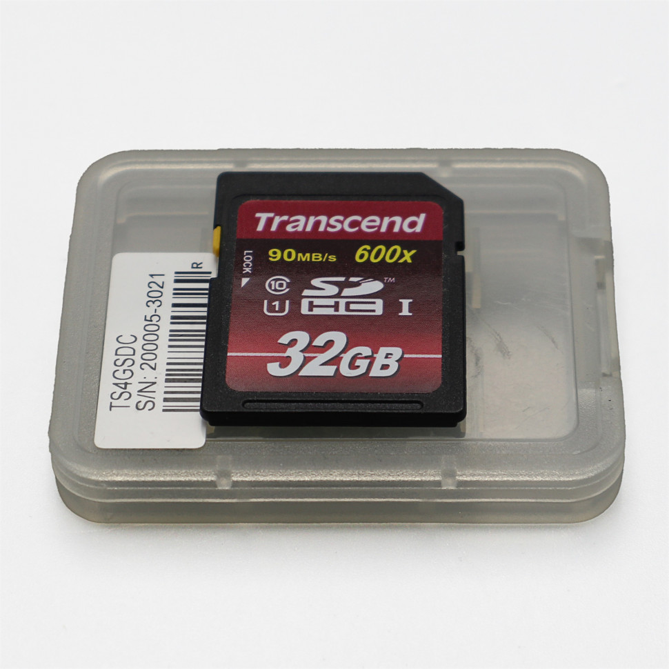 Transcend  SDHC 600X 32GB (сост. 5)