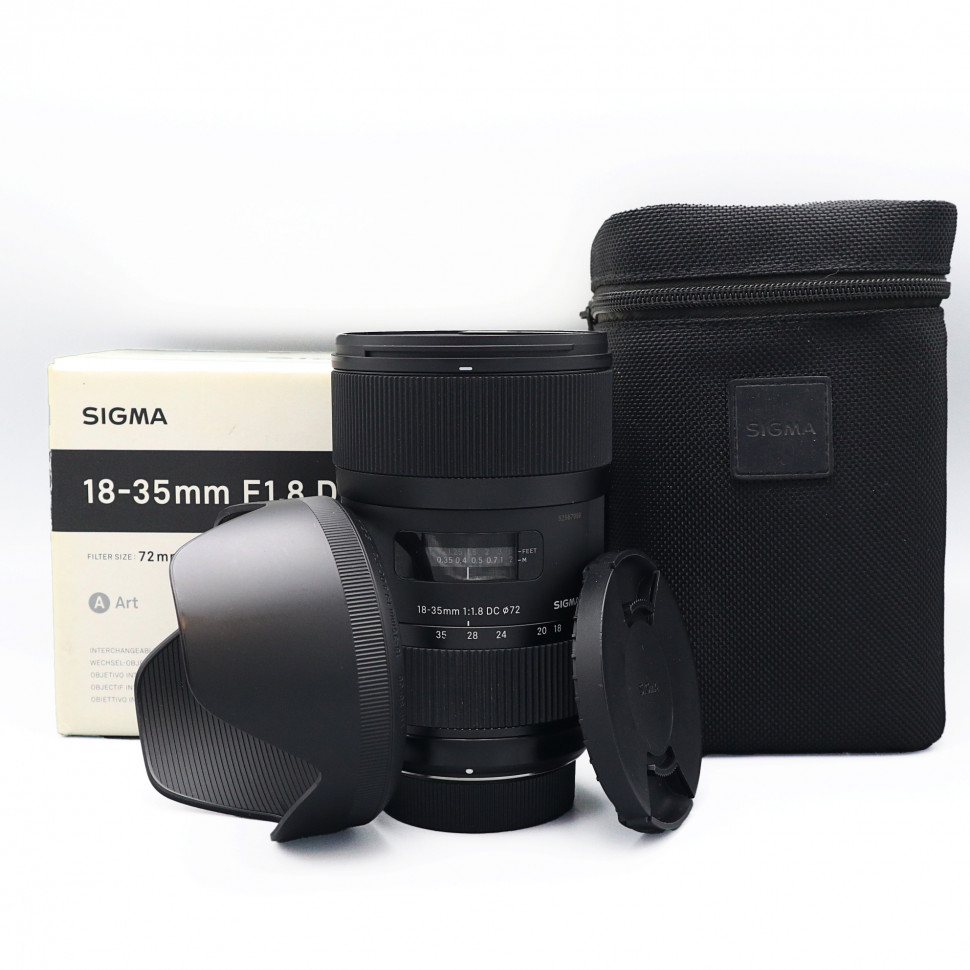Sigma AF 18-35mm f/1.8 DC Art Nikon F (сост. 5-)