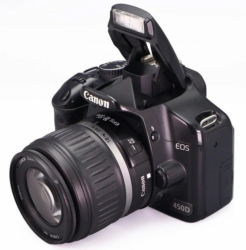 Canon EOS 450D Kit EF-S 18-55mm II (43.000 кадров)