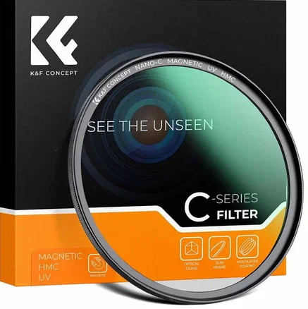Светофильтр K&F Concept Nano-C Magnetic HMC UV 67мм