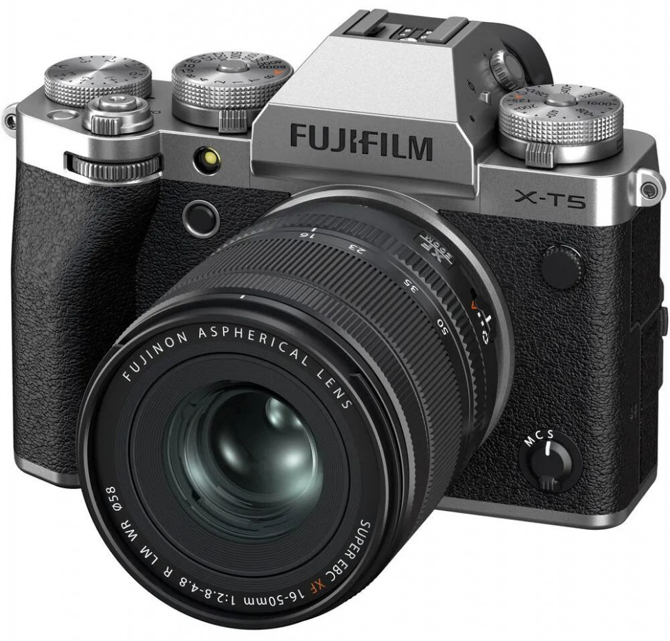 Fujifilm X-T5 Kit + XF 16-50mm f/4 R OIS WR серебристый