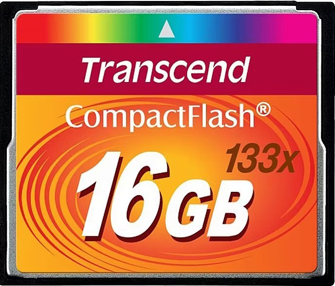 Transcend CompactFlash 16Gb 133x (состояние 5)