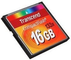 Transcend CompactFlash 16Gb 133x (состояние 5)