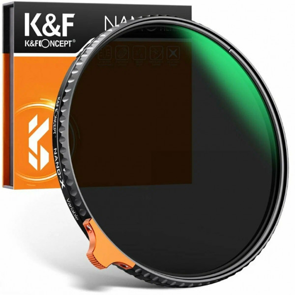 Светофильтр K&F Concept Nano-X ND2-400 72мм