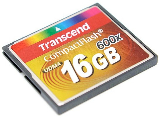 Transcend CompactFlash 16Gb 600x (состояние 5)