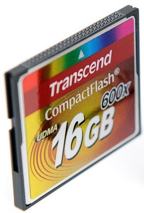 Transcend CompactFlash 16Gb 600x (состояние 5)