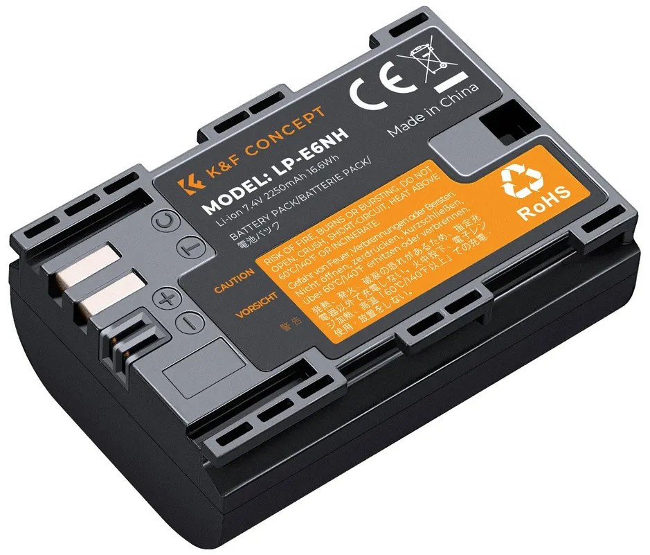 Аккумулятор K&F Concept LPE6NH 2250mAh