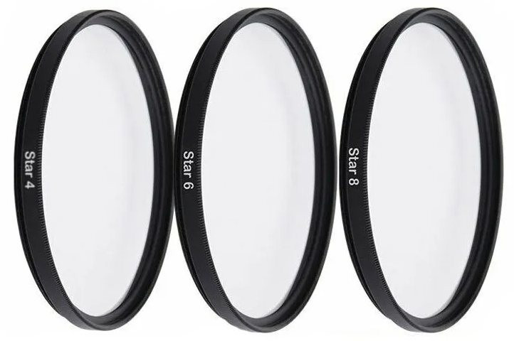Набор звёздных фильтров Star +4/ +6/ +8 52mm