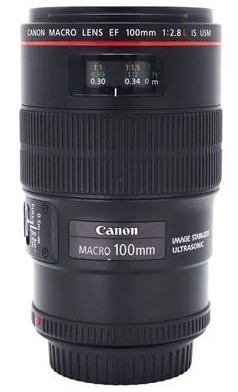 Canon EF 100mm f/2.8 L Macro IS USM (состояние 5)
