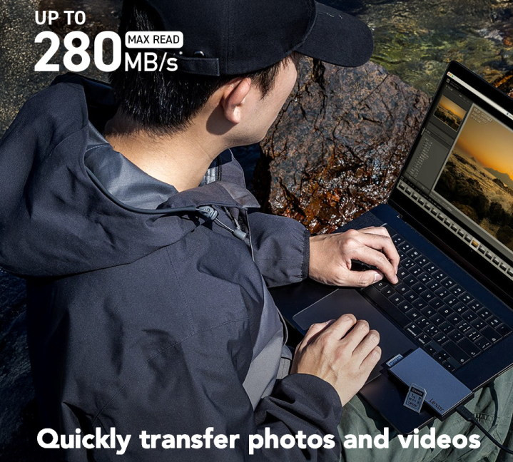 Карта памяти SDXC 128GB Lexar ARMOR Silver Pro C10 V60 U3 6K UHD (R280/W120MB/s)