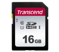 Карта памяти Transcend SDHC 16GB 300S UHS-I U1