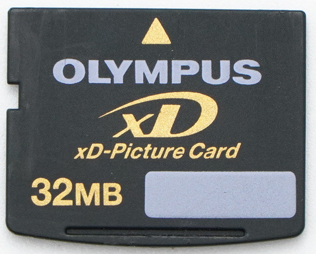 Olympus xD 32Mb (состояние 5-)