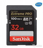 Карта памяти SanDisk SDHC 32GB Extreme Pro Class 10 UHS-1