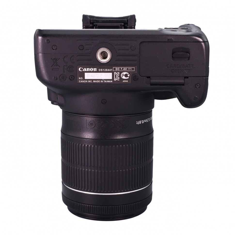 Canon EOS 100D kit EF-S 18-55mm IS STM (19.000 кадров)