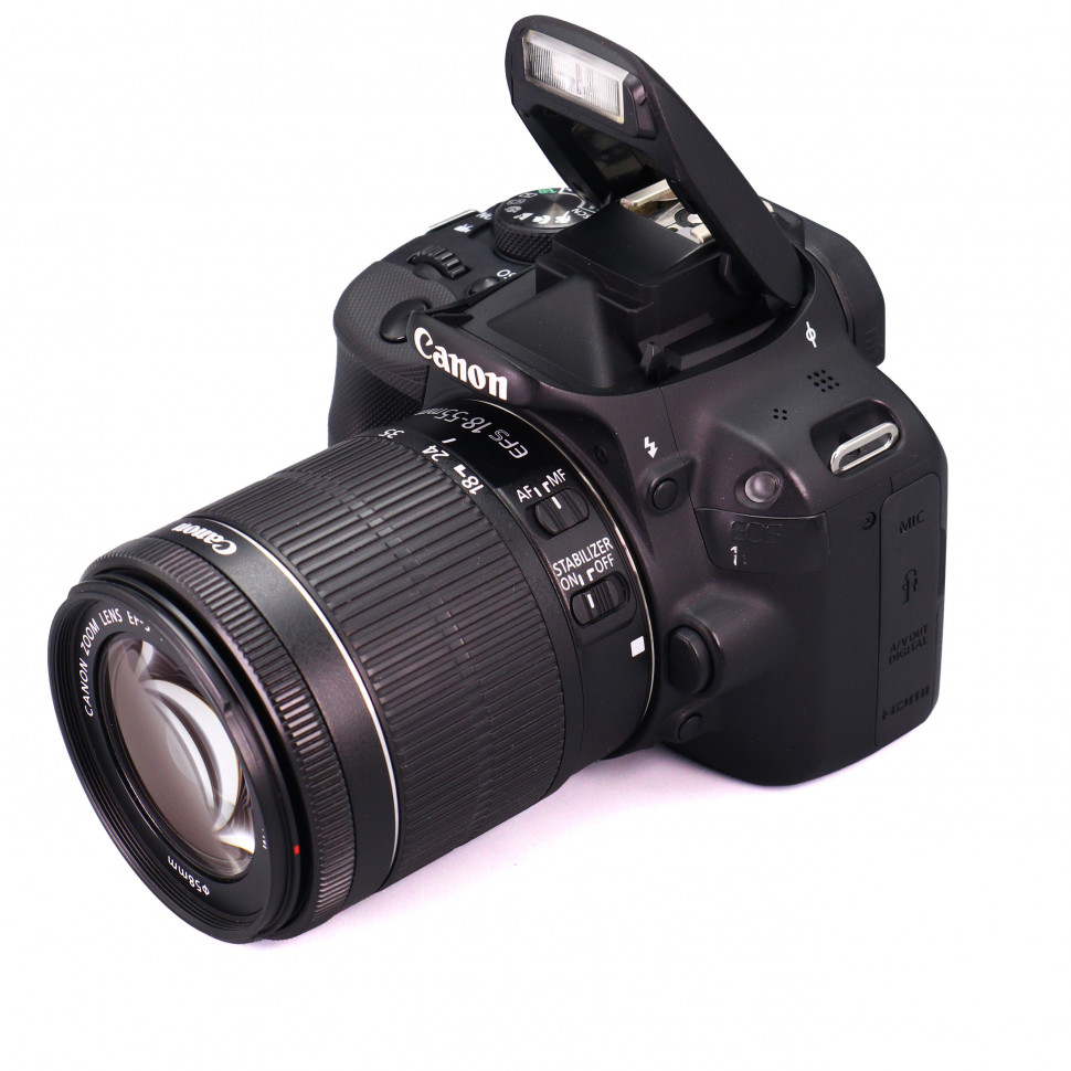 Canon EOS 100D kit EF-S 18-55mm IS STM (19.000 кадров)