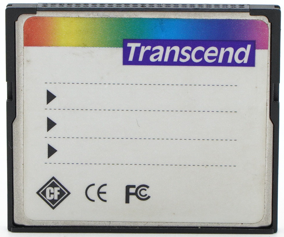 Transcend CompactFlash 128Mb (состояние 5)