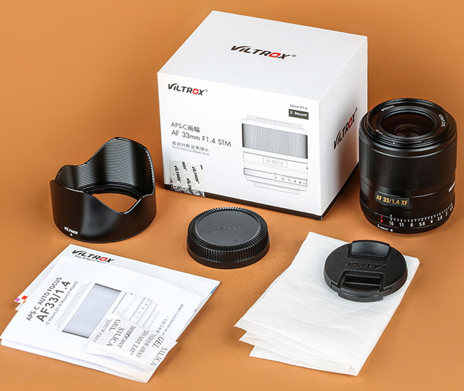 Объектив Viltrox AF 33mm f/1.4 XF Fujifilm
