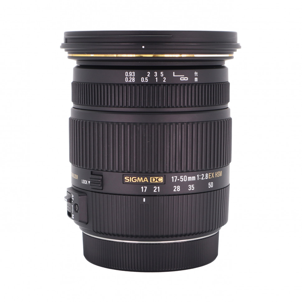 Sigma 17-50mm f/2.8 EX DC OS Canon (сост. 5)
