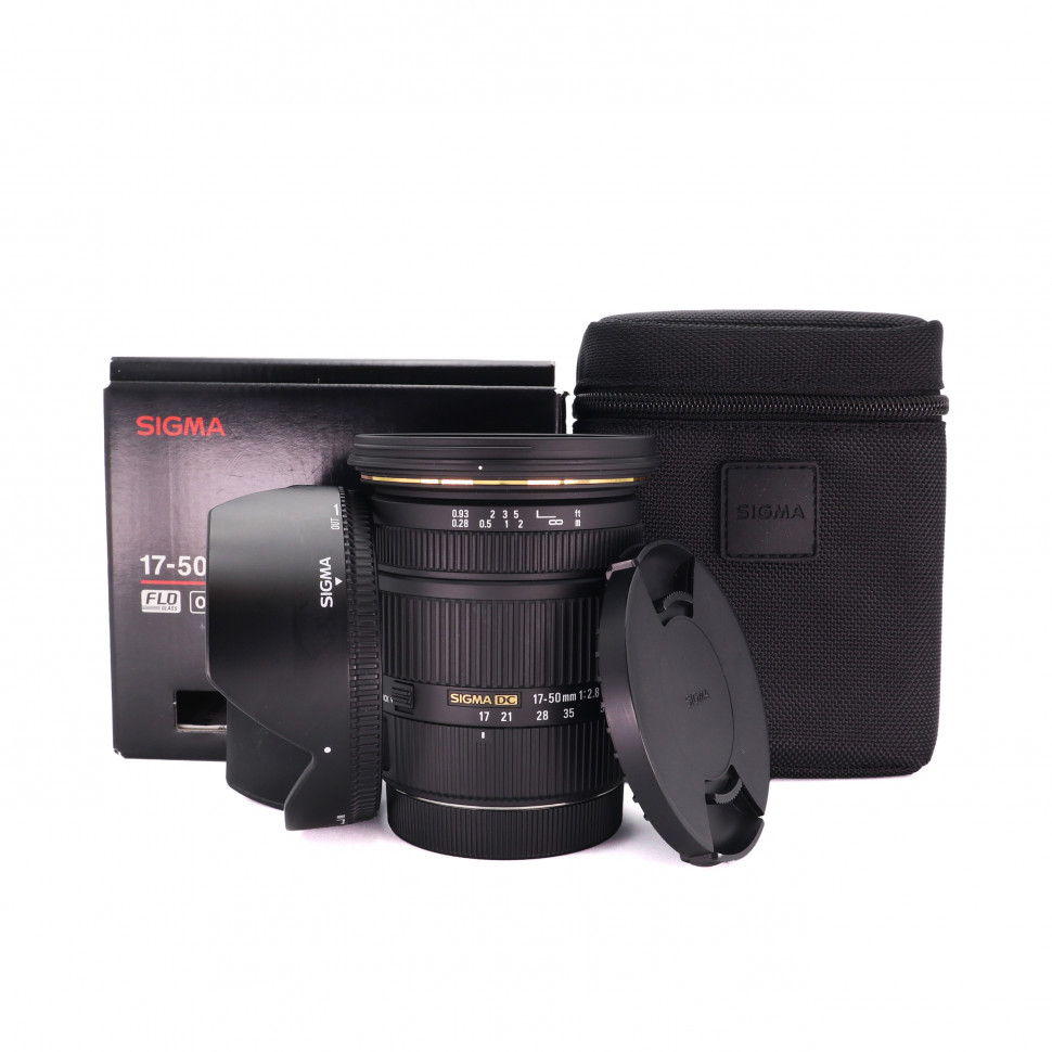 Sigma 17-50mm f/2.8 EX DC OS Canon (сост. 5)