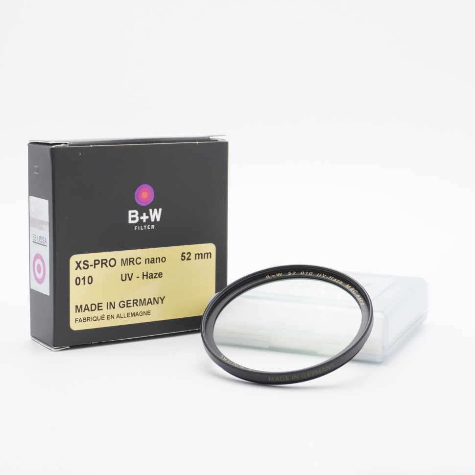 B+W XS-Pro MRC Nano 010 UV-Haze 52 mm (like new)