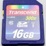 Transcend 300x SDHC 16Gb UHS-I (сост. 5-)
