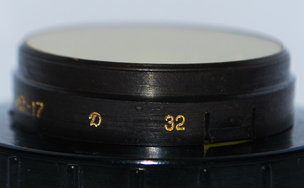 Желтый фильтр ЖС-17 32 mm