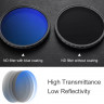 Светофильтр K&F Concept Variable ND2-ND400 Blue Coated 62mm