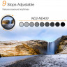 Светофильтр K&F Concept Variable ND2-ND400 Blue Coated 62mm