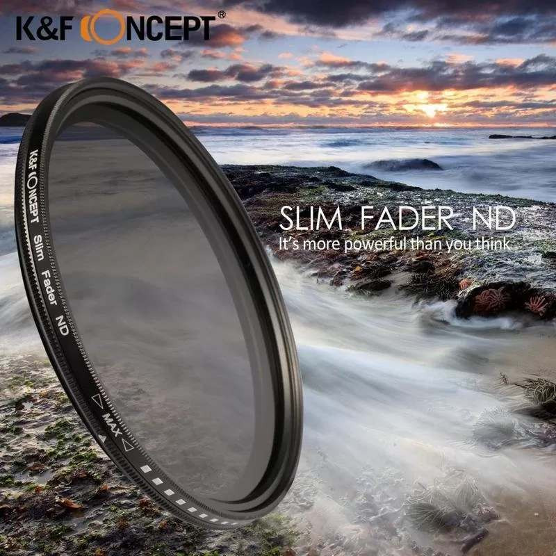 Светофильтр K&F Concept (B) ND2-400 55мм