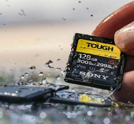 Карта памяти Sony SDXC 128GB Tough UHS-II